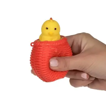 Shportë pop-up anti-stres me pulë, 6.5 cm