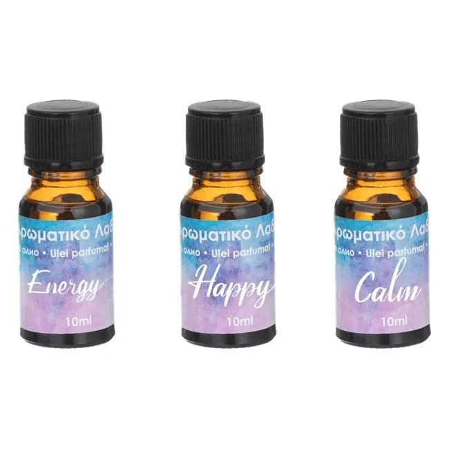 Vajra aromatikë për ambient “Calm”, “Energy”, “Happy” set me 3 copë - 1