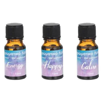 Vajra aromatikë për ambient “Calm”, “Energy”, “Happy” set me 3 copë