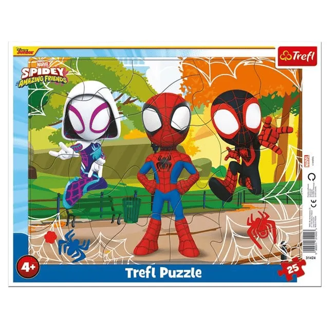 Puzzle kartoni Spidy & Shokët e Mrekullueshëm (25 copë) - 1
