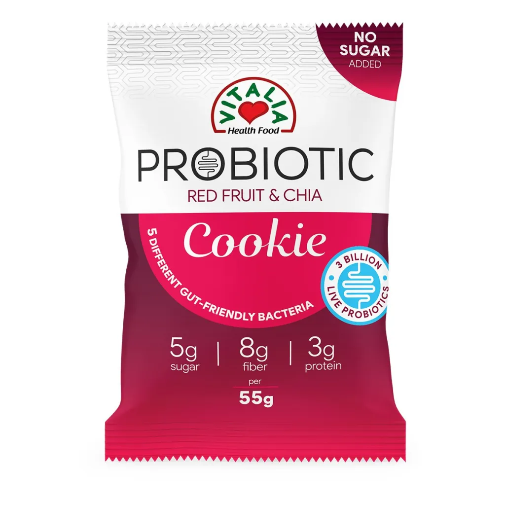 Biskotë fruta&fara chia Vitalia 55gr - 1