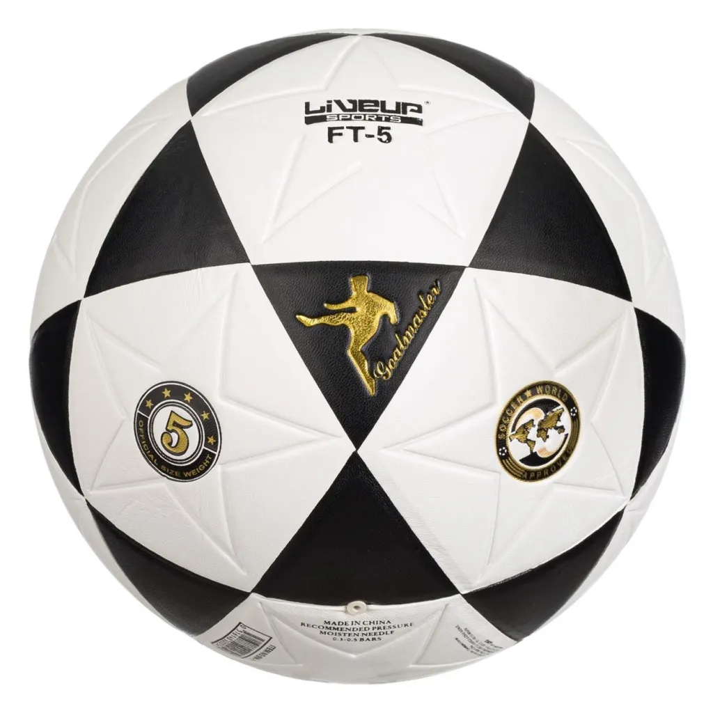 Top futbolli i bardhe i zi LIVEUP Nr.5 - 1
