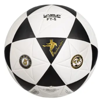 Top futbolli i bardhe i zi LIVEUP Nr.5