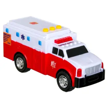 Mjete shpëtimi ambulancë me zë &amp; dritë 16cm