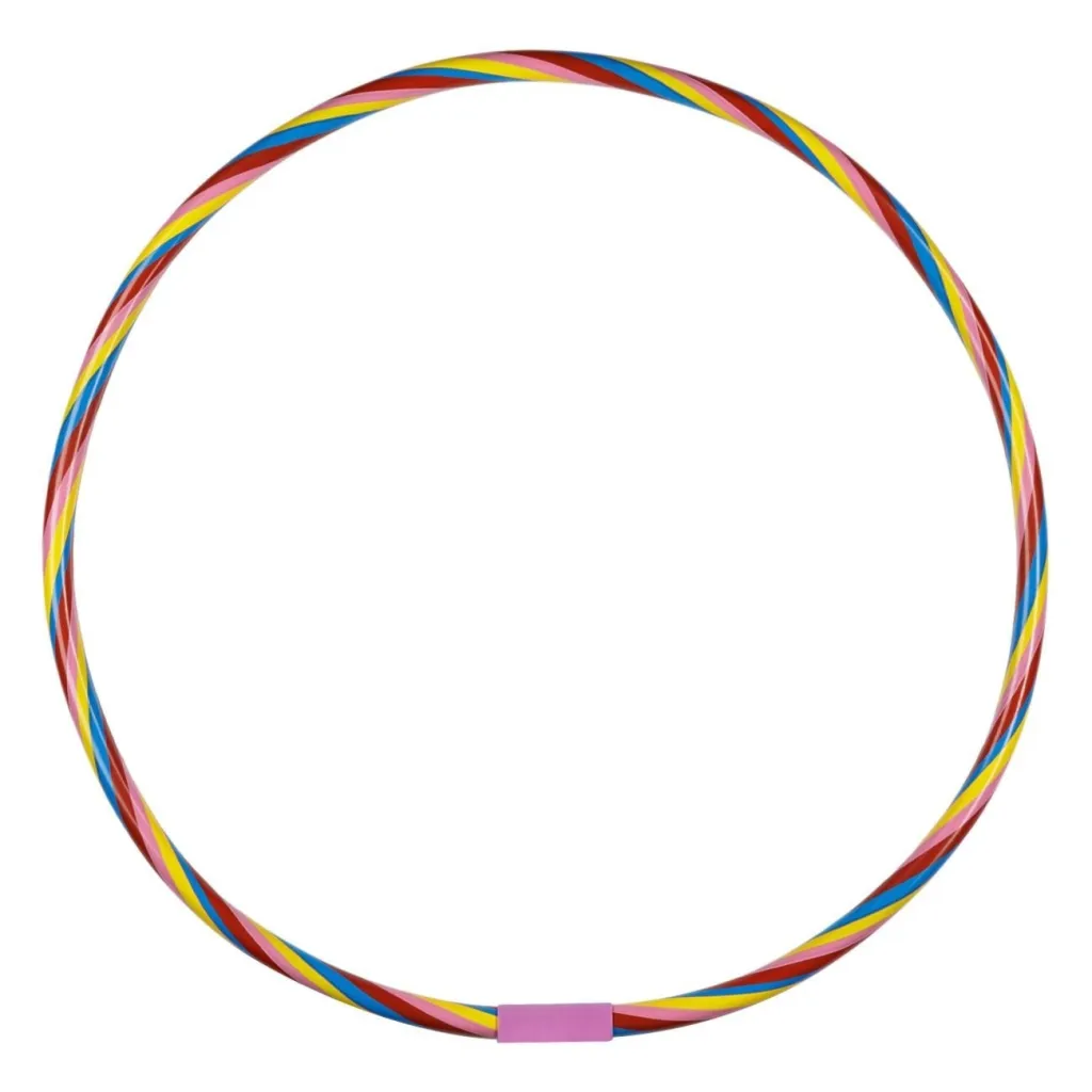 Lodër Hula hoop shumëngjyrëshe me vija 60cm - 1