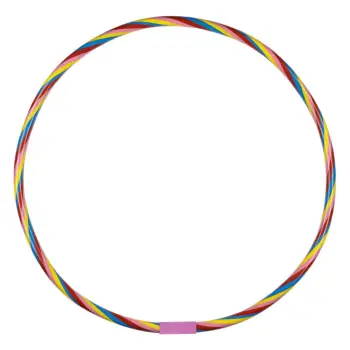 Lodër Hula hoop shumëngjyrëshe me vija 60cm