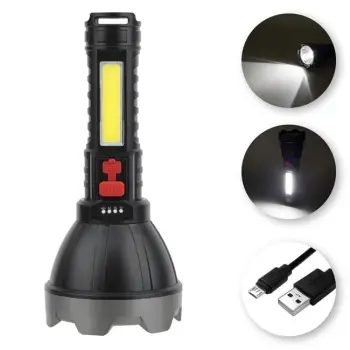 Fener LED i rikarikueshëm me USB 1200mAh, 19 cm