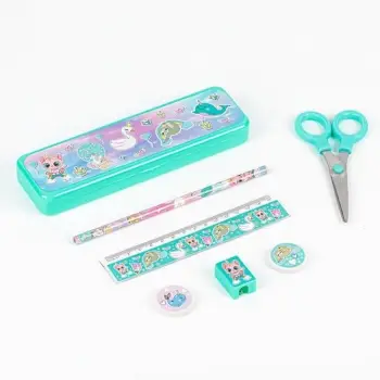Set shkollor lapsash me Unicorn - 7 copë