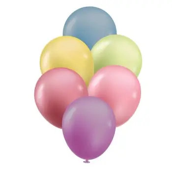 Tullumbace feste me ngjyra të ndryshme pastel 30cm - 30 copë
