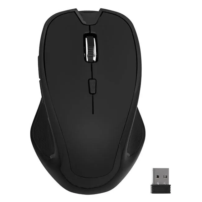 Maus kompjuteri me bluetooth me valë dhe përshtatës 2,4 ghz - 1