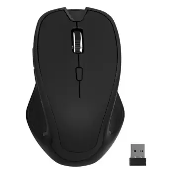 Maus kompjuteri me bluetooth me valë dhe përshtatës 2,4 ghz