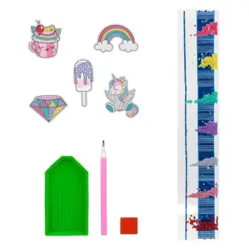 Set artizanati me diamante dhe figura - 5 copë