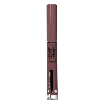 Buzëkuq i lëngshëm dhe lip gloss rozë nud paketim 2in1