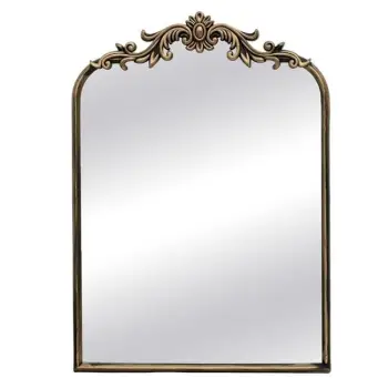 Pasqyrë muri korniza e gdhendur ngjyrë bronzi 50x70cm