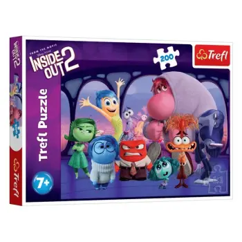 Puzzle për fëmijë, Inside Out 2(200 copë) - Trefl