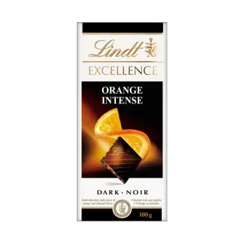 Çokollate e zeze me portokall Lindt 100g