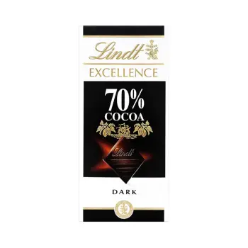 Çokollate e zeze 70% kakao Lindt 100gr