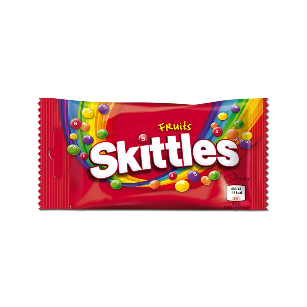 Bonbona me fruta mix Skittles 38gr - 1