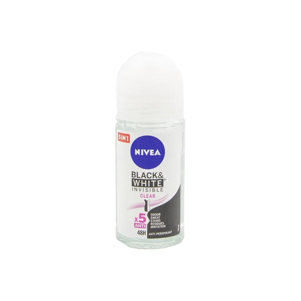 Rollon per femra black&white Nivea 50ml - 1