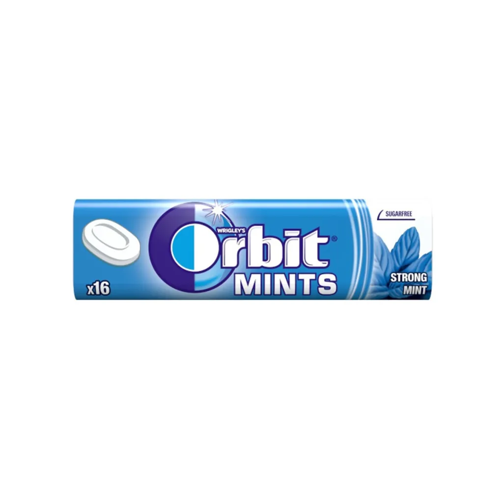 Bonbona roll strong mint Orbit 28gr - 1