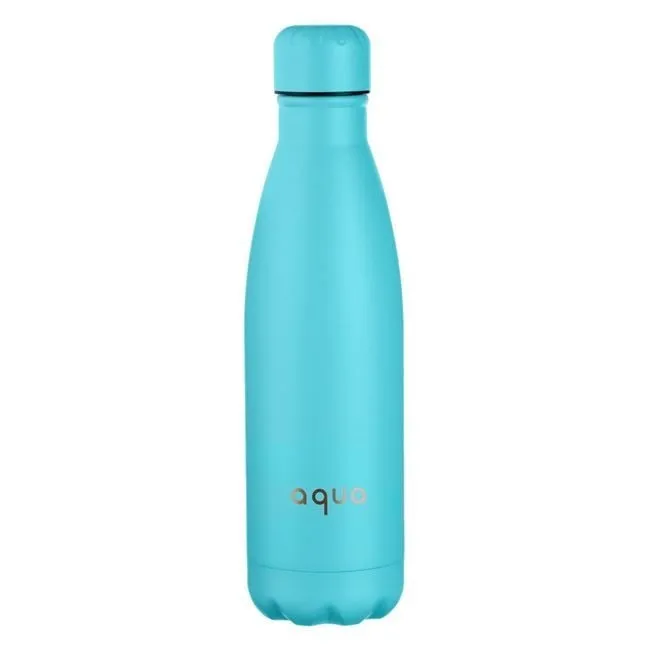 Termos izotermik - çelik inox blu me printim mat aqua 500ml - 1