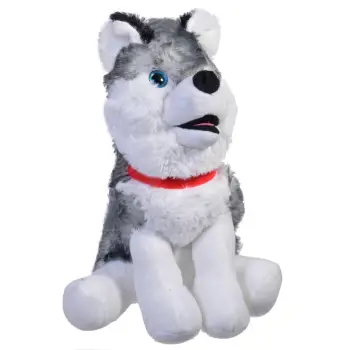Qen prej pelushi Husky 30cm