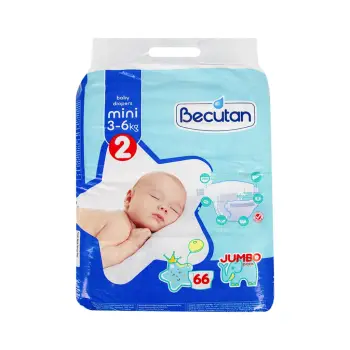 Pelene per Femije Becutan 3-6kg ,66cope