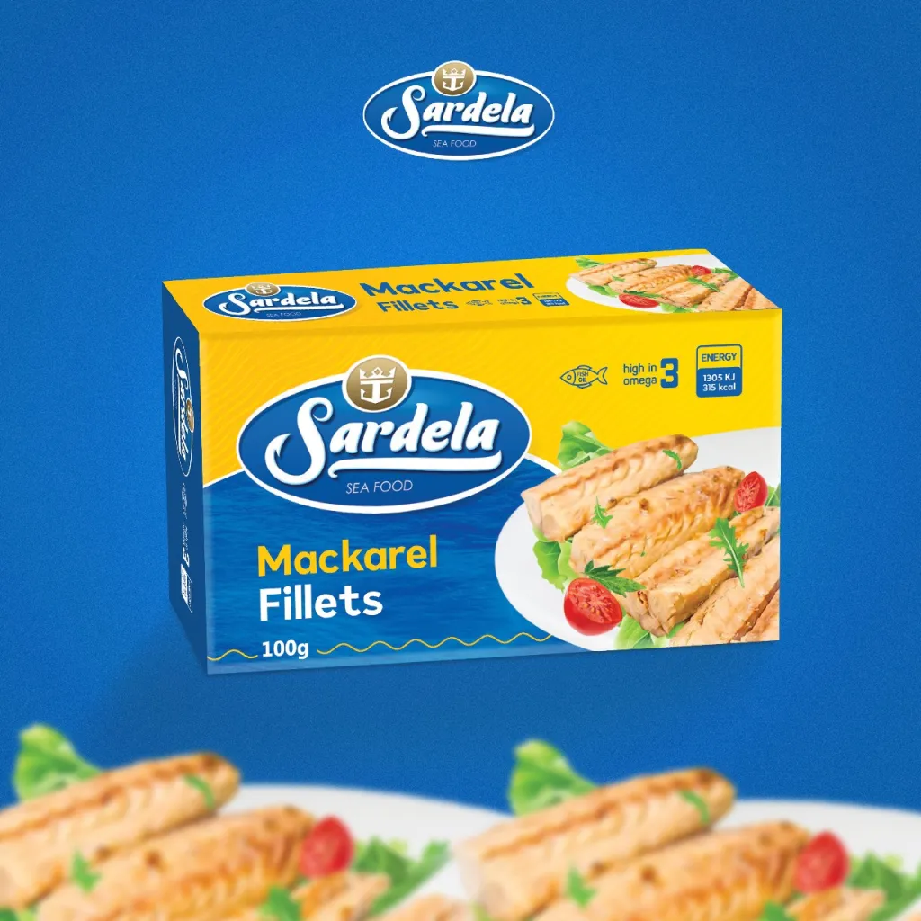 Sardine makarell filet Sardela 100gr - 1