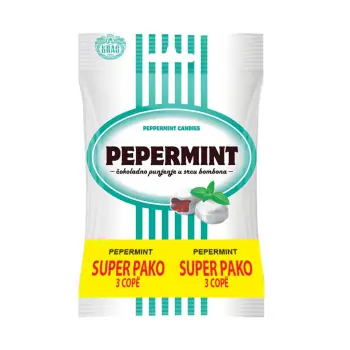 Bonbona pepermint Krash 3x100gr