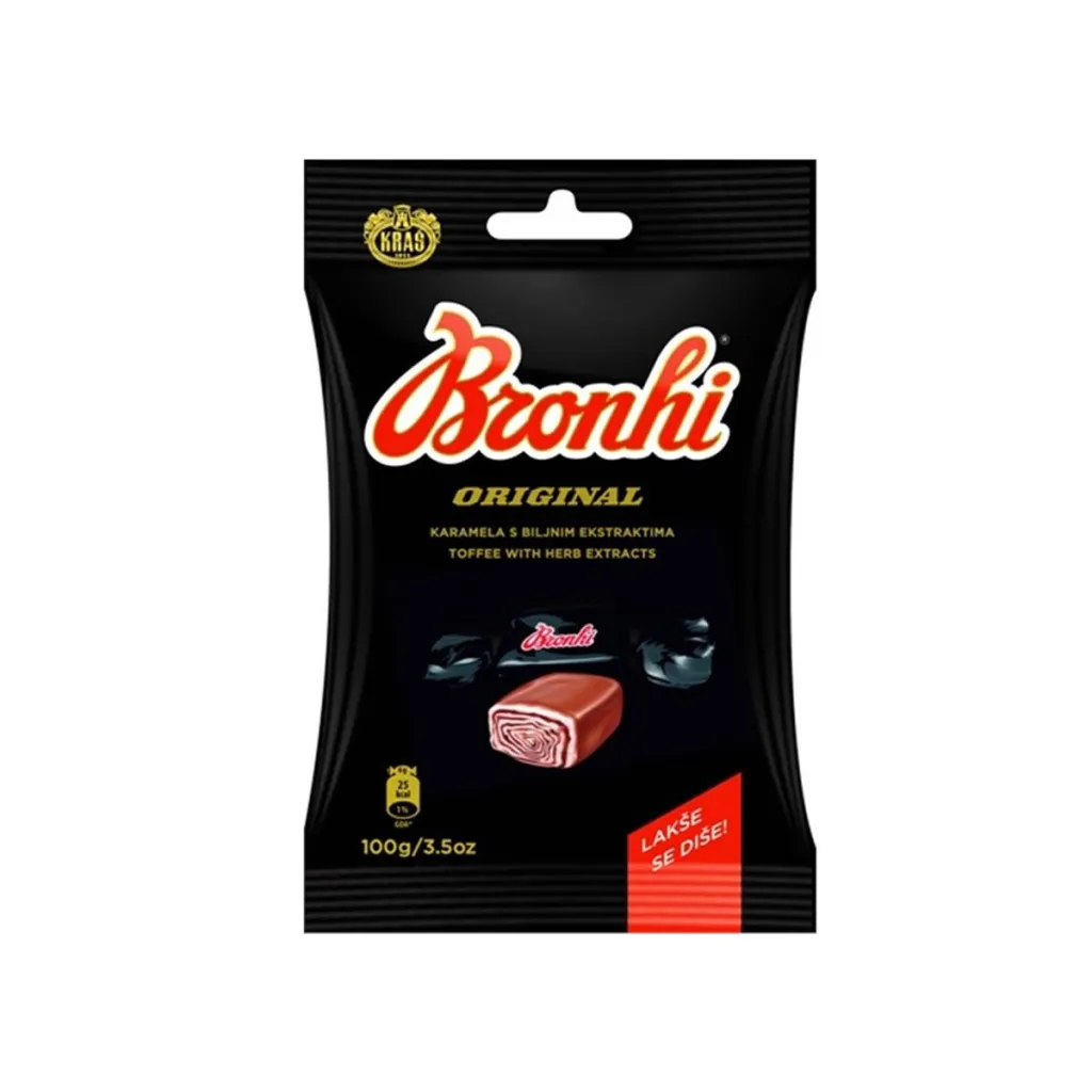 Bonbona Bronhi orig.Krash 3x100gr - 1