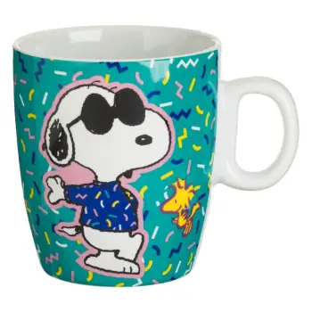 Mini filxhan porcelani oval mentë Snoopy konfet 235ml
