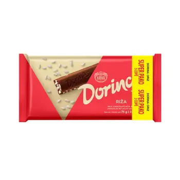 Çokollate me oriz Dorina 3x75gr