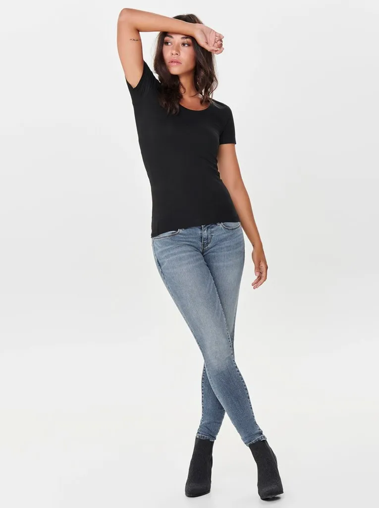 Jdy Bluze Me Menge Te Shkurta 2202 - 6