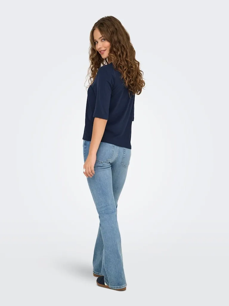 Jdy Bluze Me Menge Te Shkurta 2507 - 4