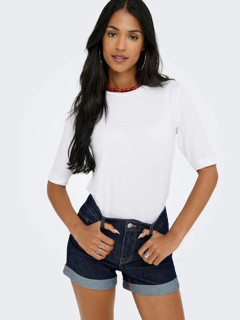 Jdy Bluze Me Menge Te Shkurta 2507 - 6
