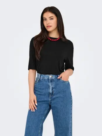 Jdy Bluze Me Menge Te Shkurta 2507