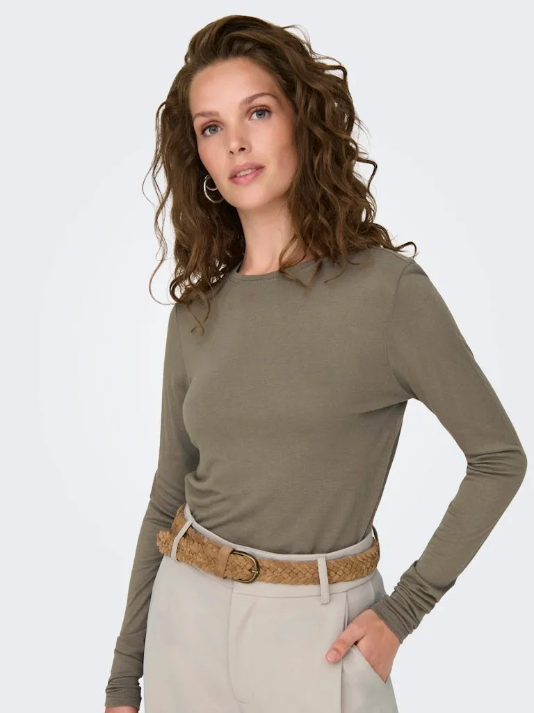 Jdy Bluze Me Menge Te Shkurta Noos - 3