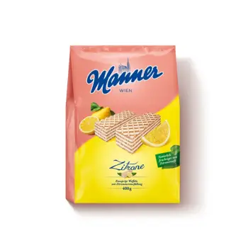Vafer me lemon Manner 400gr