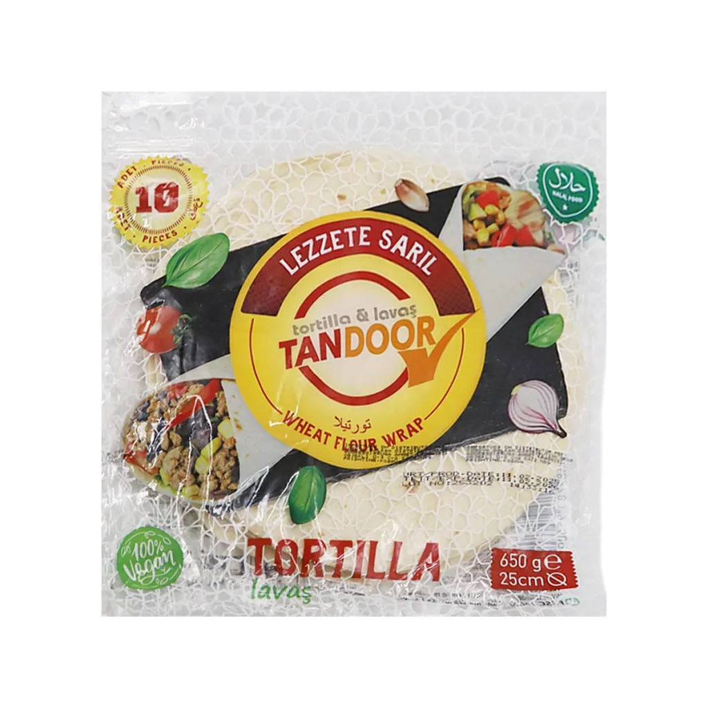 Pete tortilla Tandoor 10c,25cm,650gr - 1