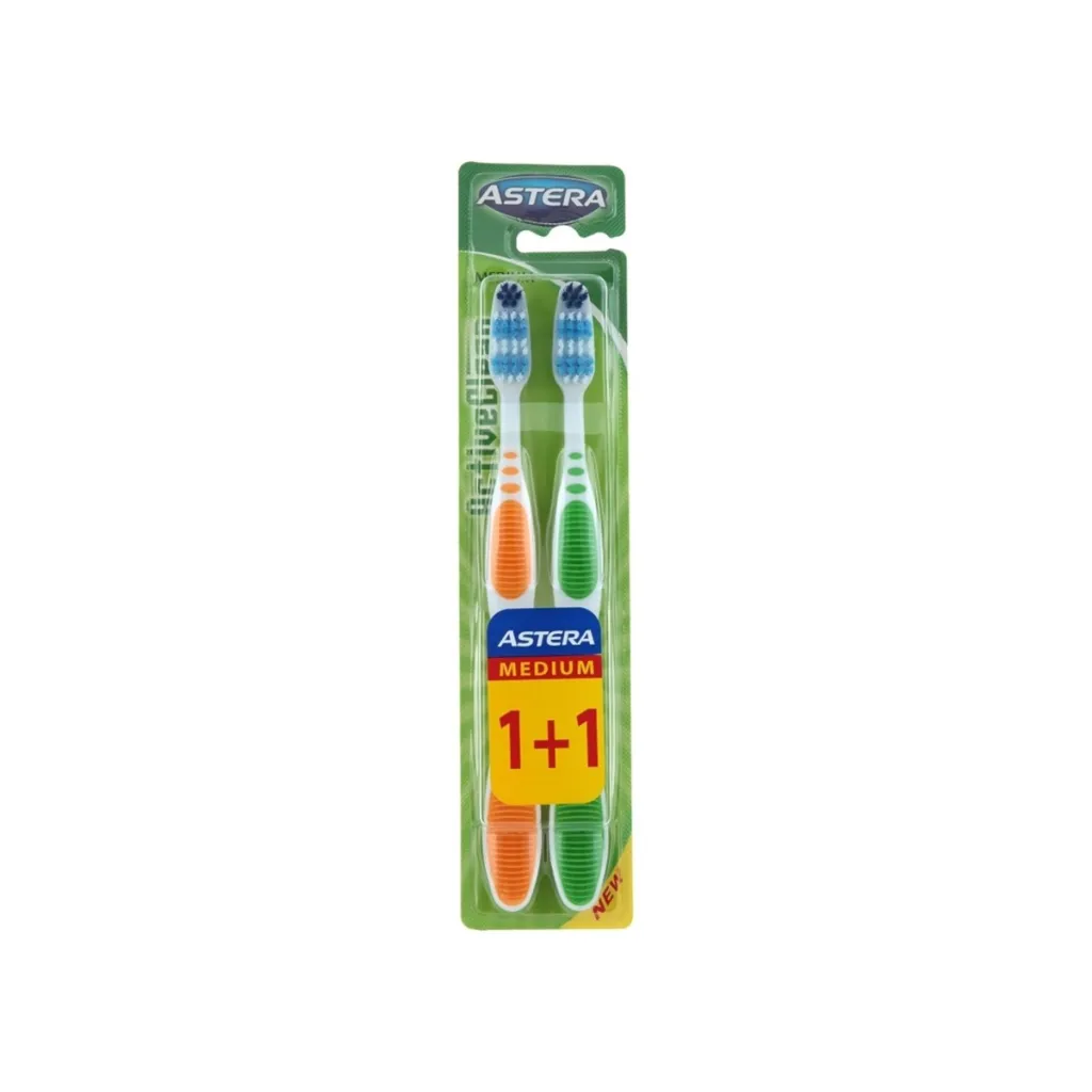 Brushe per dhembe Astera Active 1+1 Grat - 1