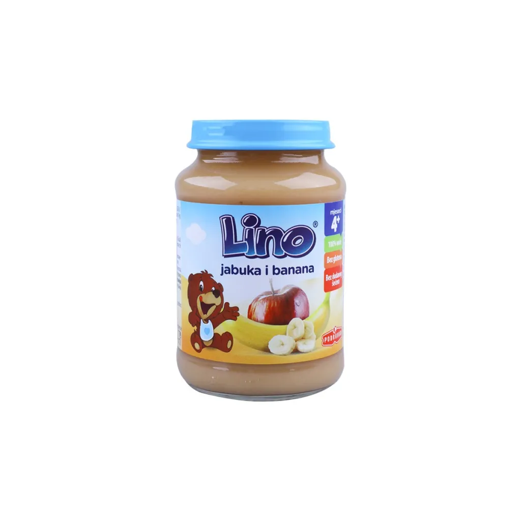 Ushqim per femije,molle,banane Lino,190g - 1