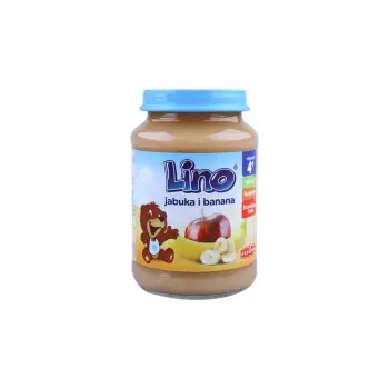 Ushqim per femije,molle,banane Lino,190g