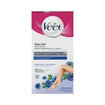 Traka depilimi Veet Sensitive Blue 20Cop