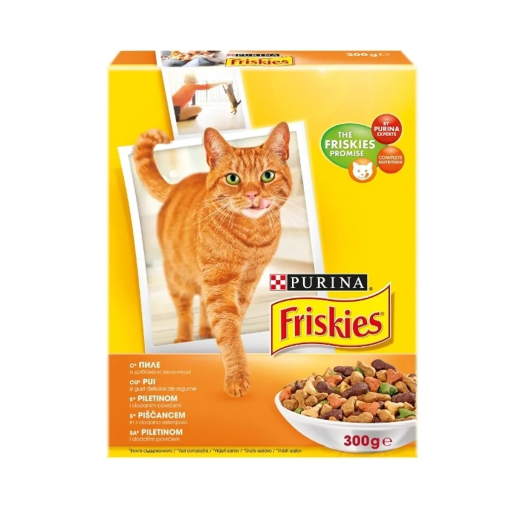 Ushqim mace pule & perime Friskies 300gr - 1