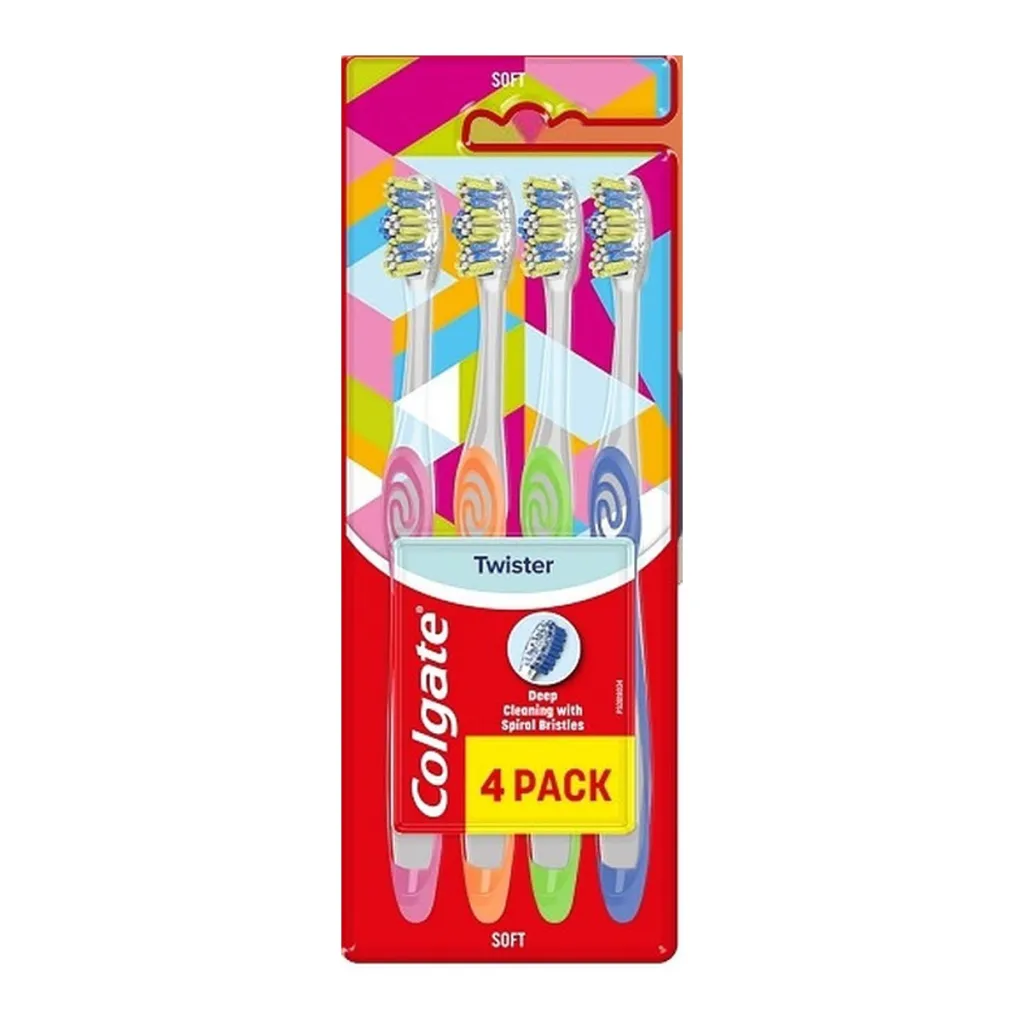 Brushe per dhembe Colgate Twister 4 copa - 1