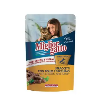 Ushqim mace poll&tac kes Morando 100gr