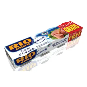 Tuna naturale Rio Mare 80gr 3+1Gratis