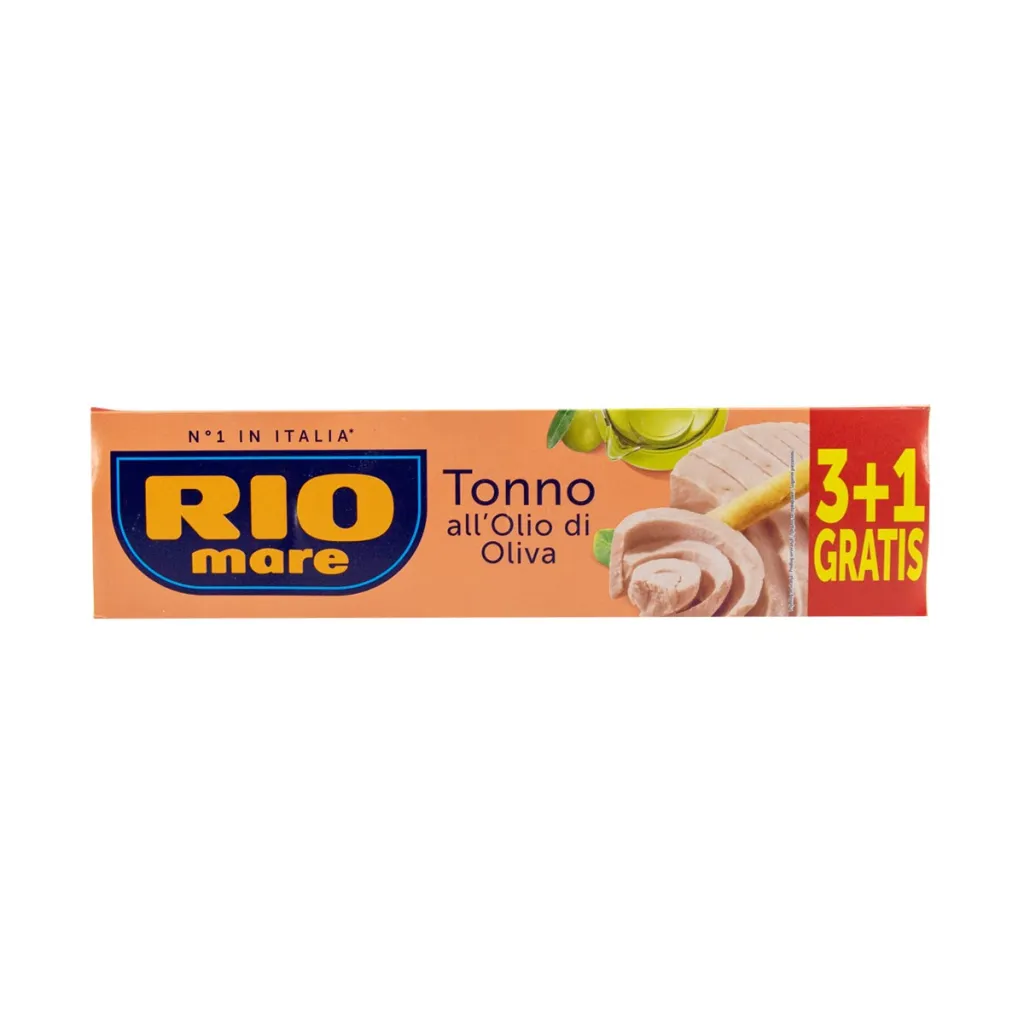 Tuna vaj ulliri Rio Mare 80gr 3+1Gratis - 1