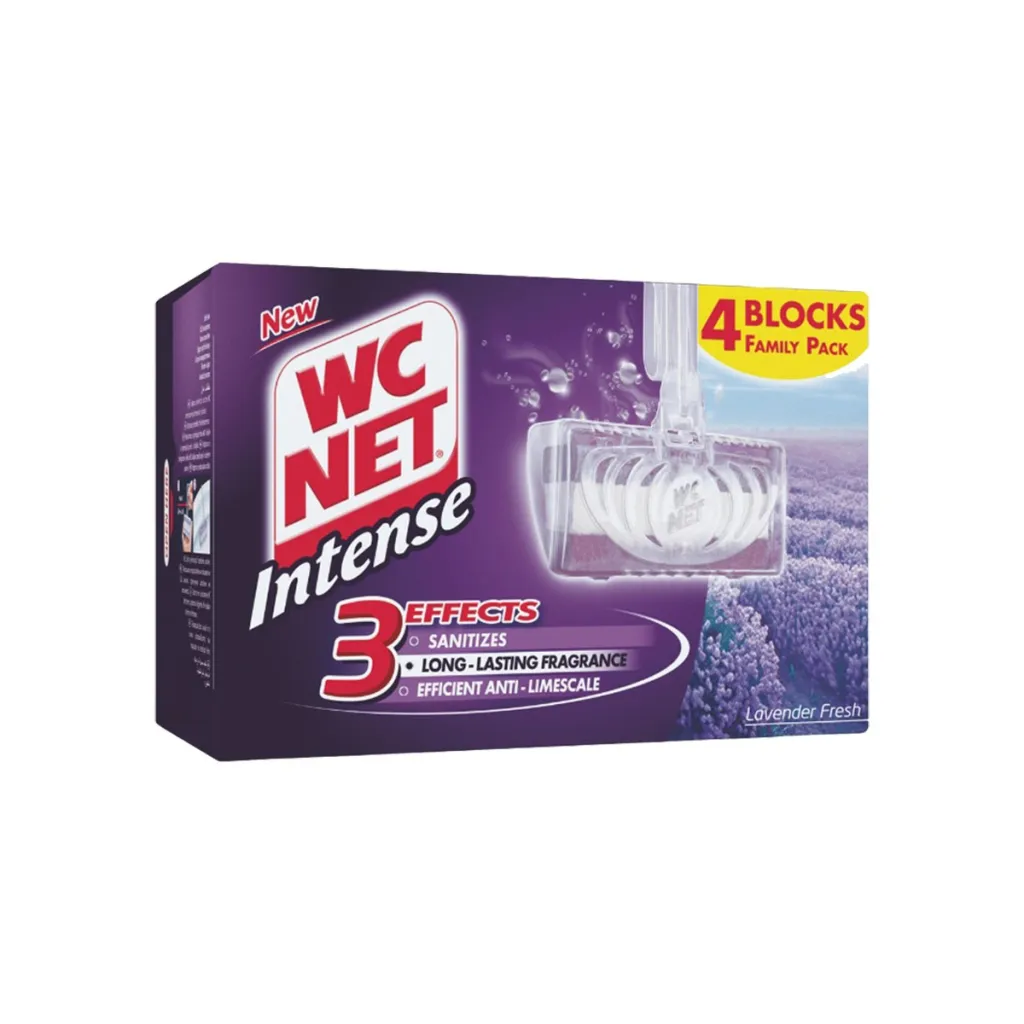 WC RIM BLOCKS LAVANDA 4pcs - 1