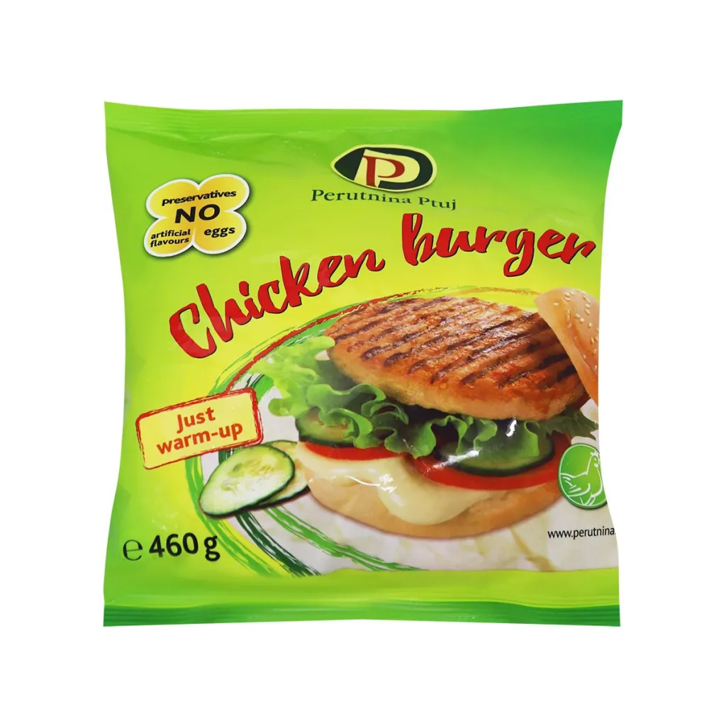Perutnina Chicken Burger 460g - 1